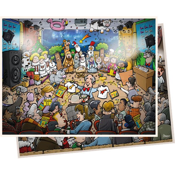 DJIGSAW VU AT THE NATIVITY