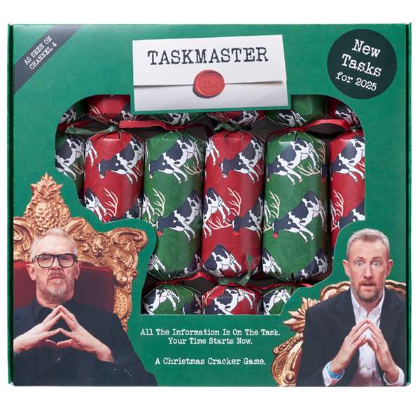 TASKMASTER CHRISTMAS CRACKERS