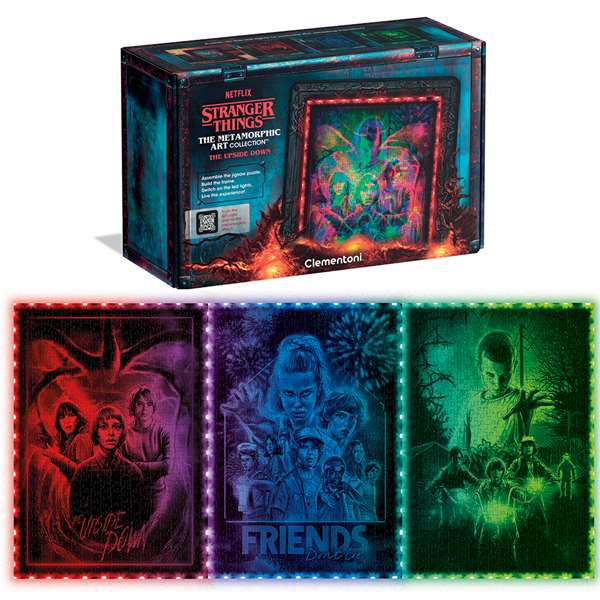 STRANGER THINGS METAMORPHIC JIGSAWS - THE UPSIDE DOWN 