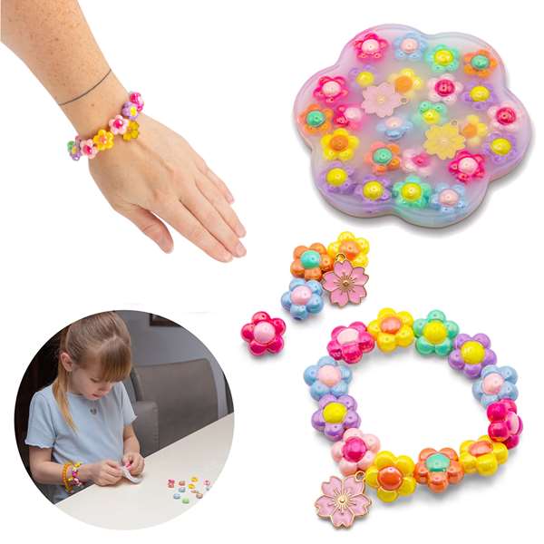 PRETTY FLOWER PICK N' POP BRACELET