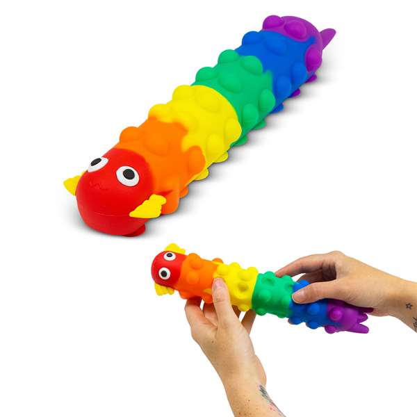 Axolotl Light Up Suction Push Popper
