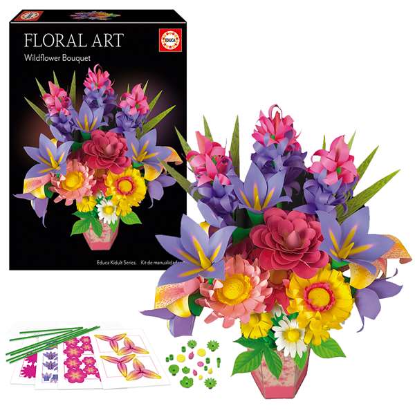 Floral Art Wildflower Bouquet