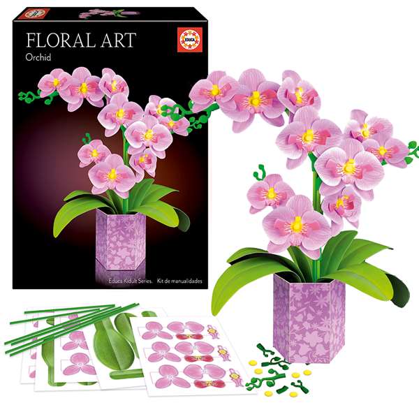 Floral Art Orchid Pink