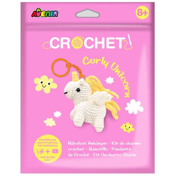 Crochet Kit - Curly Unicorn