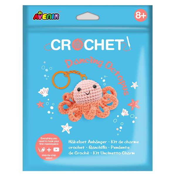 Crochet Kit - Dancing Octopus
