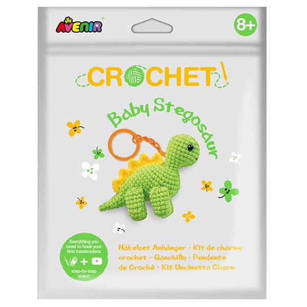 Crochet Kit - Baby Stegosaur