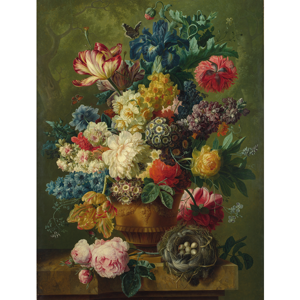 Van Brussel Flowers in a Vase