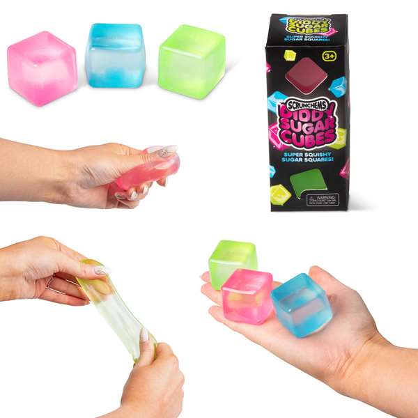 Scrunchems Mini Sugar Cubes - 3 Pack