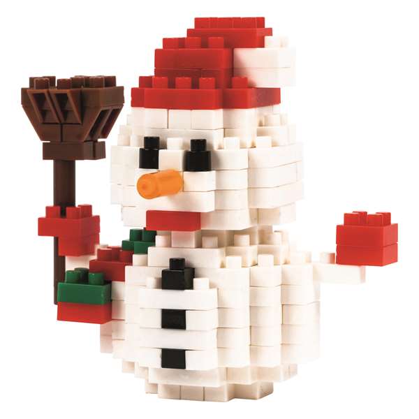 Festive Mini Bricks - Snowman