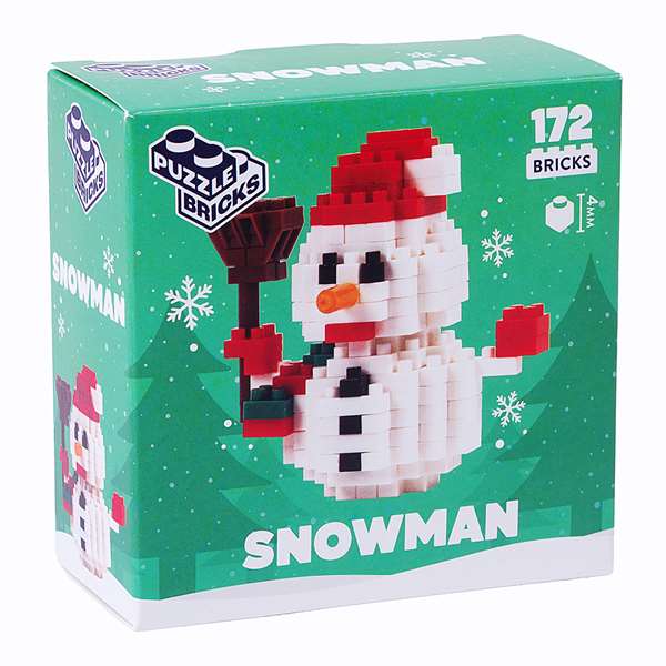 New Festive Mini Bricks - Snowman