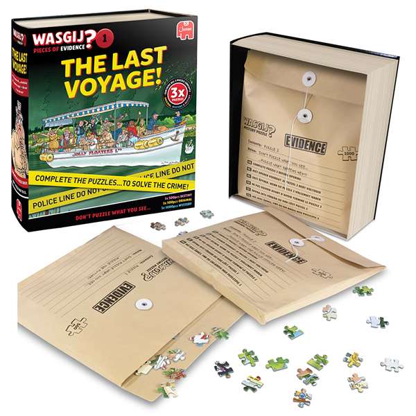 Wasgij Pieces of Evidence - The Last Voyage!