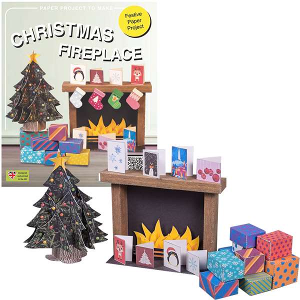 Festive Animated Kits - Christmas Fireplace