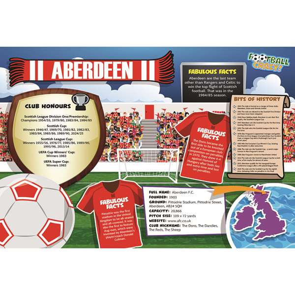 FOOTBALL CRAZY ABERDEEN (CRF400)
