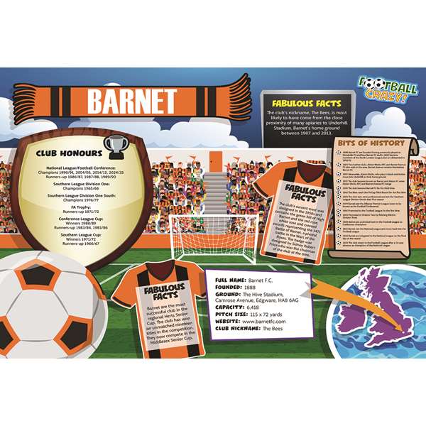 FOOTBALL CRAZY BARNET (CRF400)
