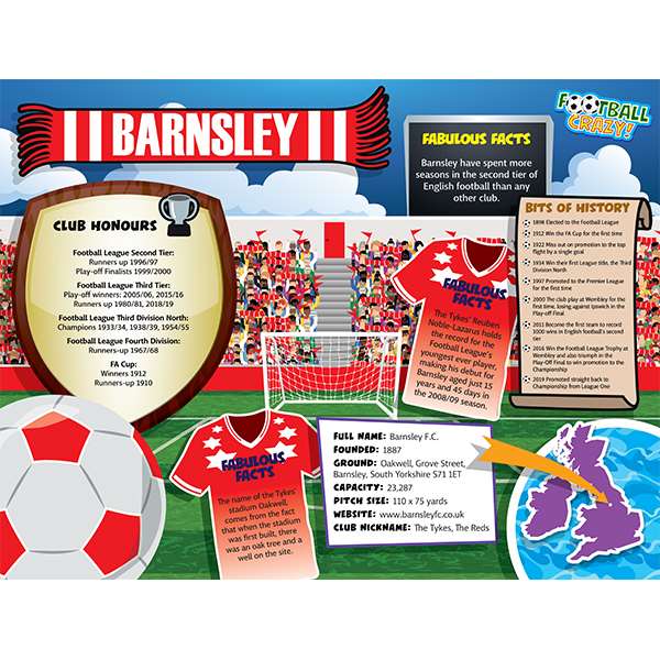 FOOTBALL CRAZY BARNSLEY (CRF400)