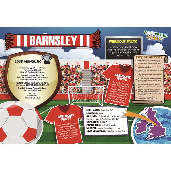 FOOTBALL CRAZY BARNSLEY (CRF400)