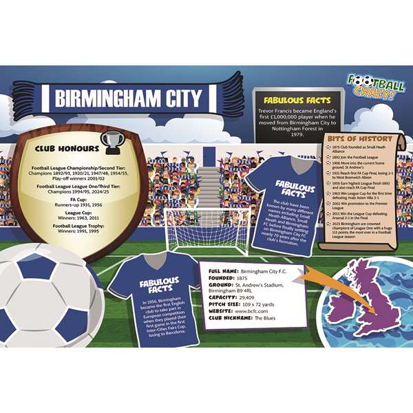 FOOTBALL CRAZY BIRMINGHAM CITY (CRF400)