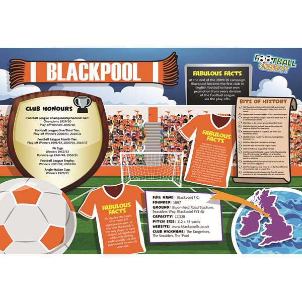 FOOTBALL CRAZY BLACKPOOL (CRF400)