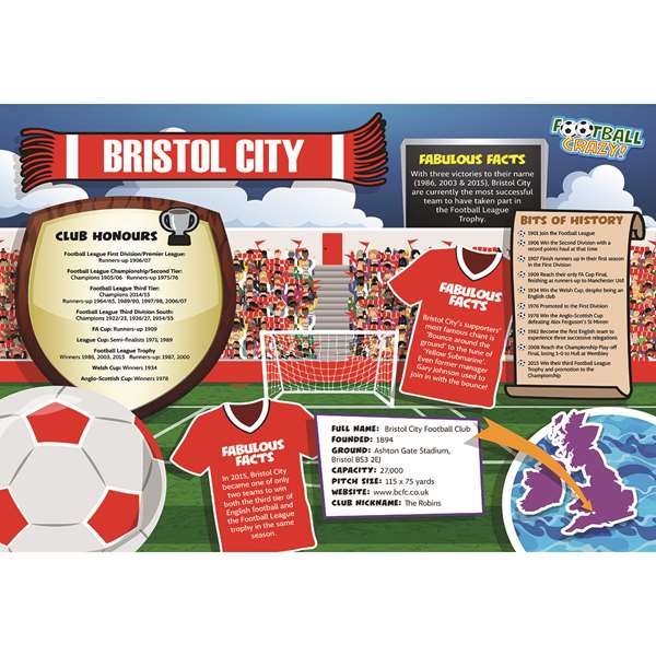 FOOTBALL CRAZY BRISTOL CITY (CRF400)