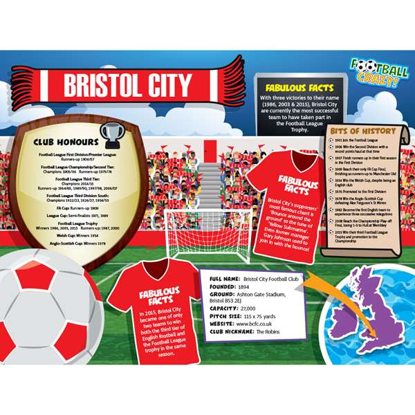 FOOTBALL CRAZY BRISTOL CITY (CRF400)