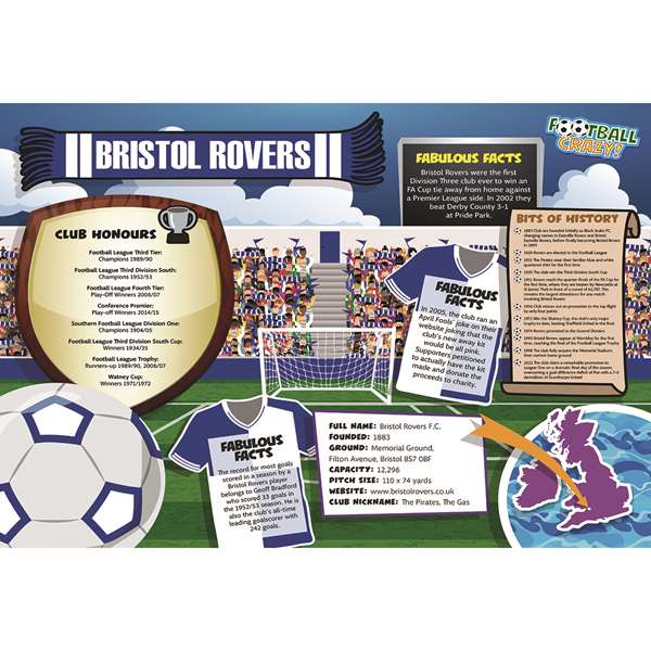 FOOTBALL CRAZY BRISTOL ROVERS (CRF400)