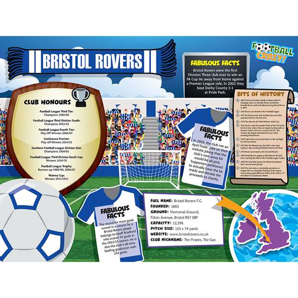FOOTBALL CRAZY BRISTOL ROVERS (CRF400)