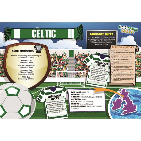 FOOTBALL CRAZY CELTIC (CRF400)