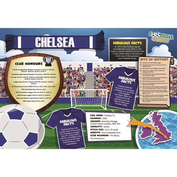 FOOTBALL CRAZY CHELSEA (CRF400)