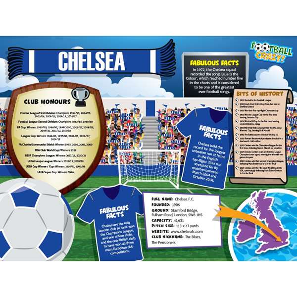 FOOTBALL CRAZY CHELSEA (CRF400)