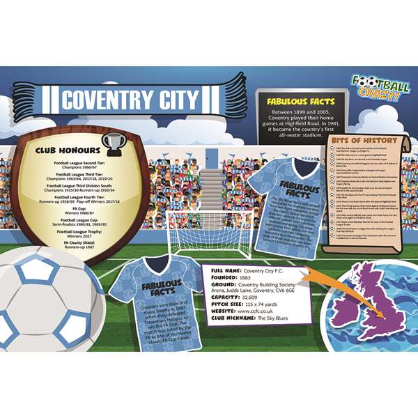 FOOTBALL CRAZY COVENTRY CITY (CRF400)