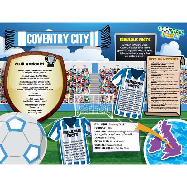 FOOTBALL CRAZY COVENTRY CITY (CRF400)