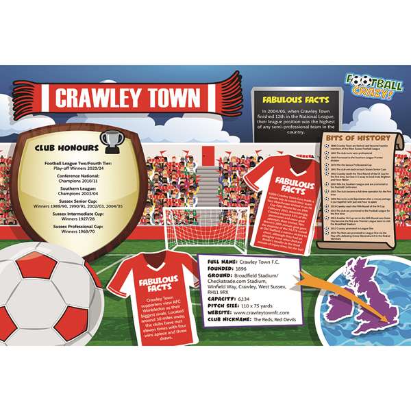FOOTBALL CRAZY CRAWLEY TOWN (CRF400)