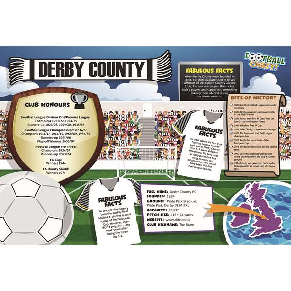 FOOTBALL CRAZY DERBY COUNTY (CRF400)