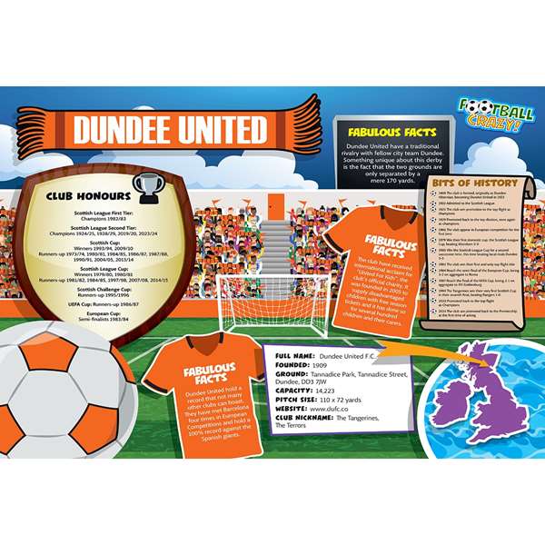 FOOTBALL CRAZY DUNDEE UTD (CRF400)