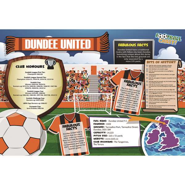 FOOTBALL CRAZY DUNDEE UTD (CRF400)