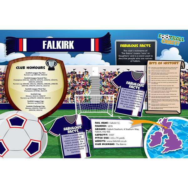 FOOTBALL CRAZY FALKIRK (CRF400)