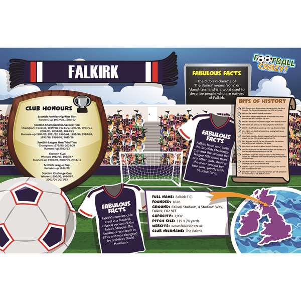 FOOTBALL CRAZY FALKIRK (CRF400)