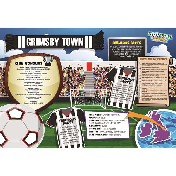 FOOTBALL CRAZY GRIMSBY TOWN (CRF400)