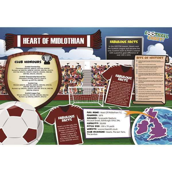FOOTBALL CRAZY HEARTS (CRF400)