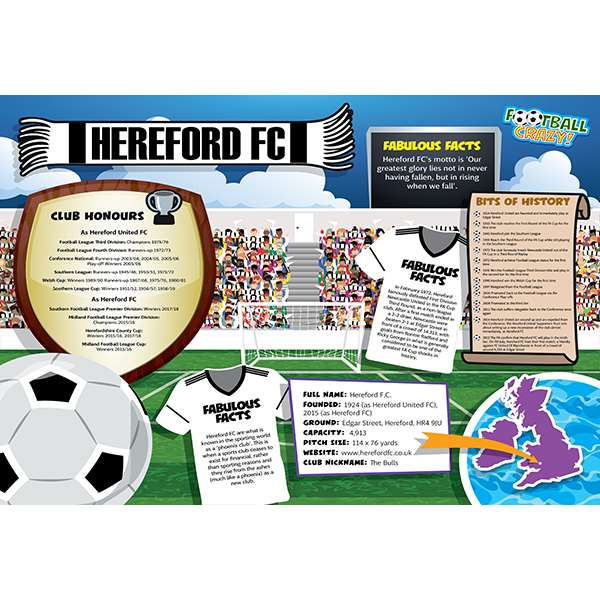 FOOTBALL CRAZY HEREFORD UTD (CRF400)