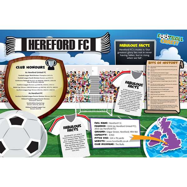 FOOTBALL CRAZY HEREFORD UTD (CRF400)