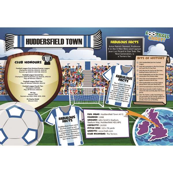 FOOTBALL CRAZY HUDDERSFIELD TOWN (CRF400)