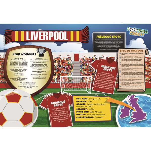 FOOTBALL CRAZY LIVERPOOL (CRF400)