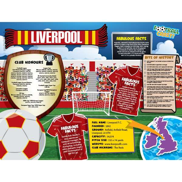 FOOTBALL CRAZY LIVERPOOL (CRF400)
