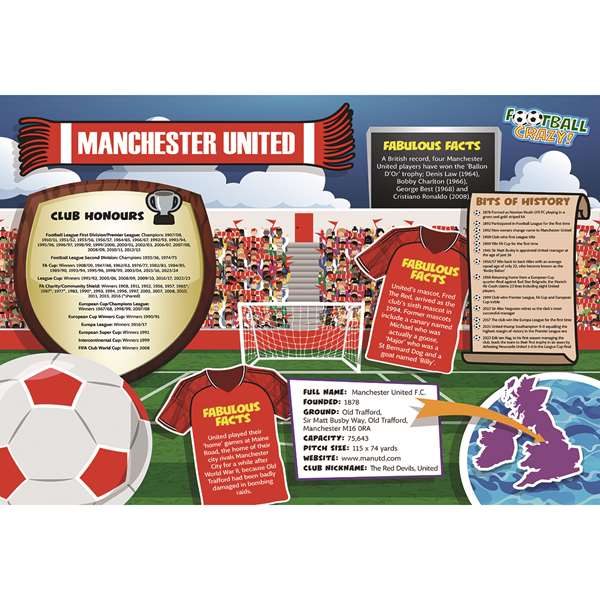 FOOTBALL CRAZY MANCHESTER UTD (CRF400)