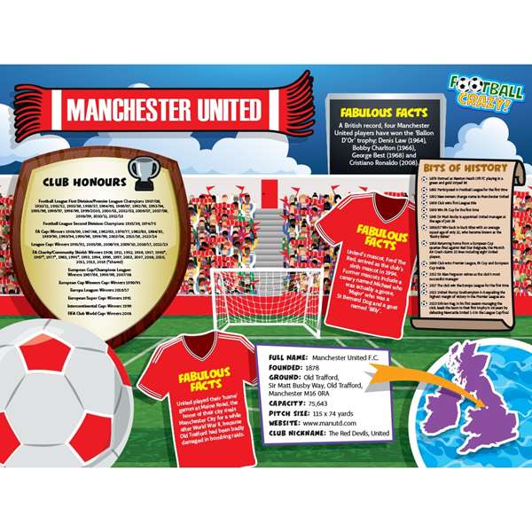 FOOTBALL CRAZY MANCHESTER UTD (CRF400)