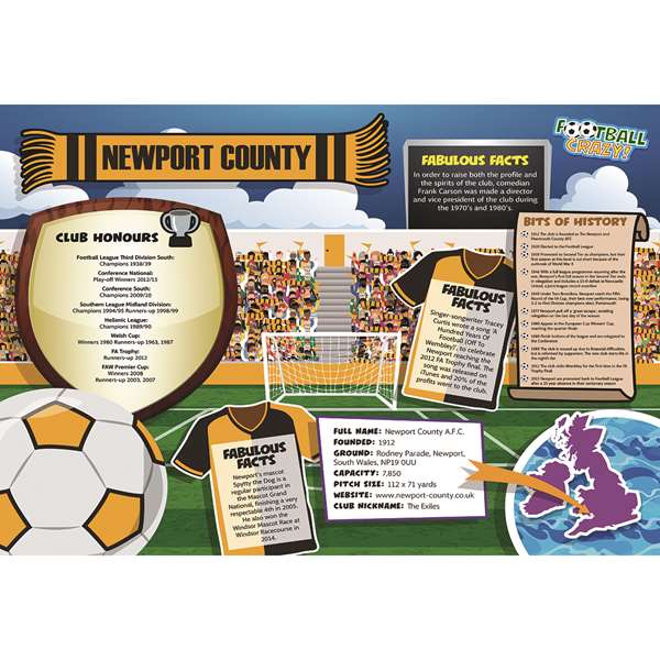 FOOTBALL CRAZY NEWPORT COUNTY (CRF400)