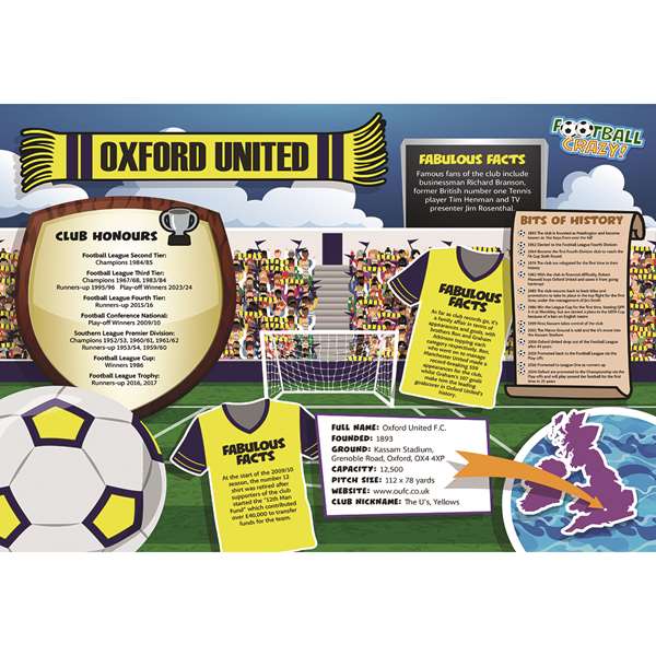FOOTBALL CRAZY OXFORD UTD (CRF400)