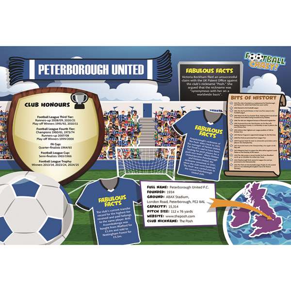 FOOTBALL CRAZY PETERBOROUGH (CRF400)
