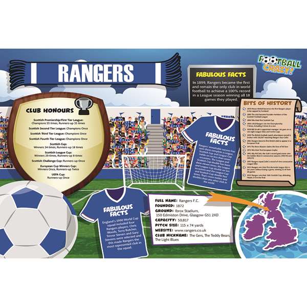 FOOTBALL CRAZY RANGERS (CRF400)